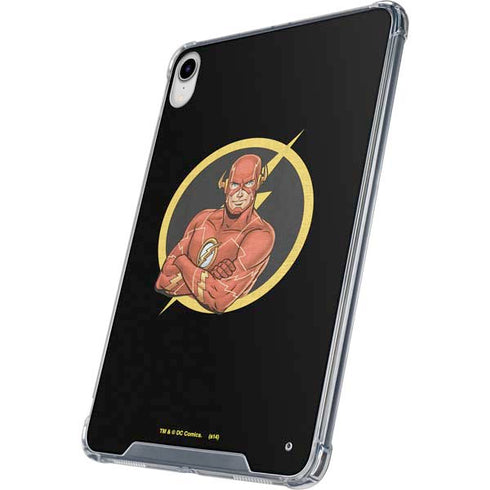 DC Comics The Flash Folded Arms Pose iPad 11th Gen (2025) Clear Case