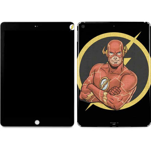 DC Comics The Flash Folded Arms Pose Apple iPad Skin