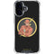 DC Comics The Flash Folded Arms Pose iPhone 16 Plus Clear Case