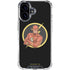 DC Comics The Flash Folded Arms Pose iPhone 16 Plus Clear Case