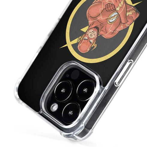 DC Comics The Flash Folded Arms Pose iPhone 16 Pro MagSafe Case