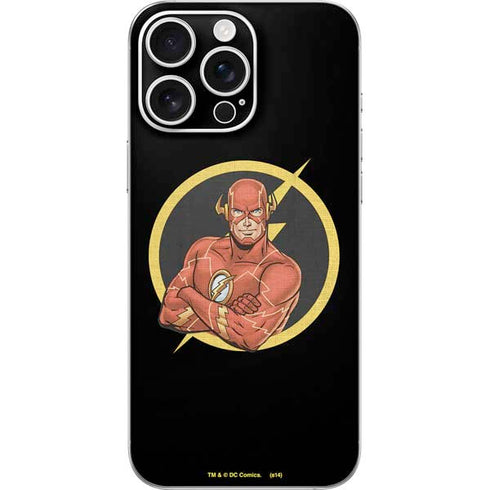 DC Comics The Flash Folded Arms Pose iPhone 16 Pro Max Skin