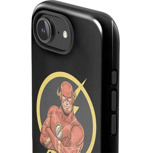 DC Comics The Flash Folded Arms Pose iPhone 16e Impact Case