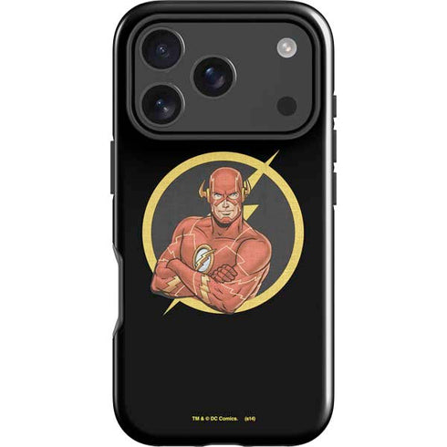 DC Comics The Flash Folded Arms Pose iPhone 18 Pro Impact Case