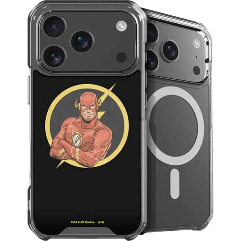 DC Comics The Flash Folded Arms Pose iPhone 18 Pro Max MagSafe Case