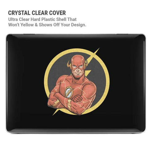 DC Comics The Flash Folded Arms Pose MacBook Cases