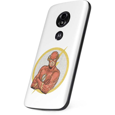 DC Comics The Flash Folded Arms Pose Moto E5 Play Skin