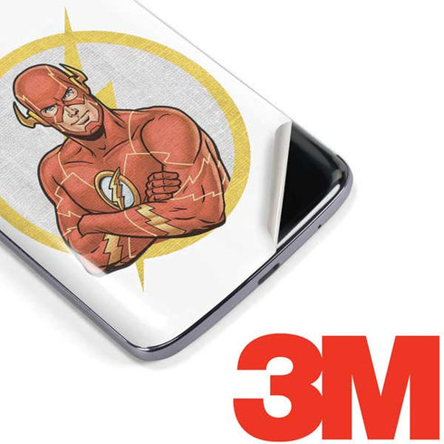 DC Comics The Flash Folded Arms Pose Moto E5 Plus Skin