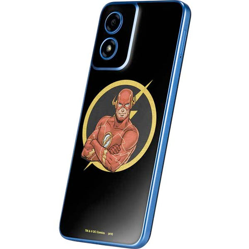 DC Comics The Flash Folded Arms Pose Moto G Play 4G (2024) Skin