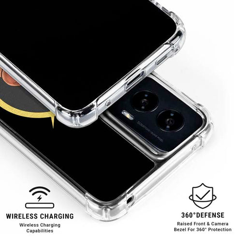 DC Comics The Flash Folded Arms Pose Moto G Power 5G (2024) Clear Case