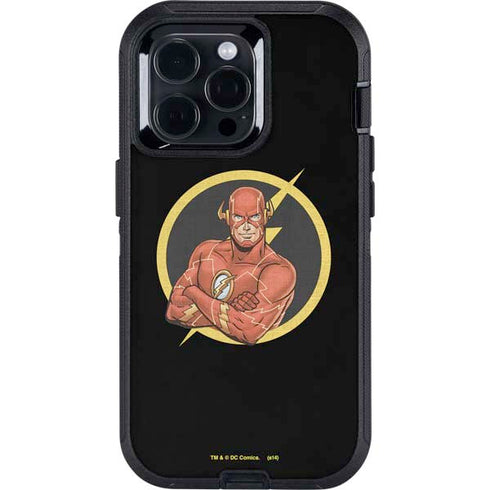 DC Comics The Flash Folded Arms Pose Otterbox Defender iPhone Skin