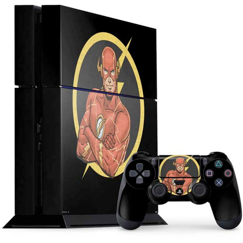 DC Comics The Flash Folded Arms Pose PlayStation PS4 Skins