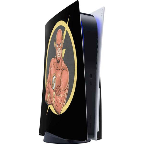 DC Comics The Flash Folded Arms Pose PlayStation PS5 Skins