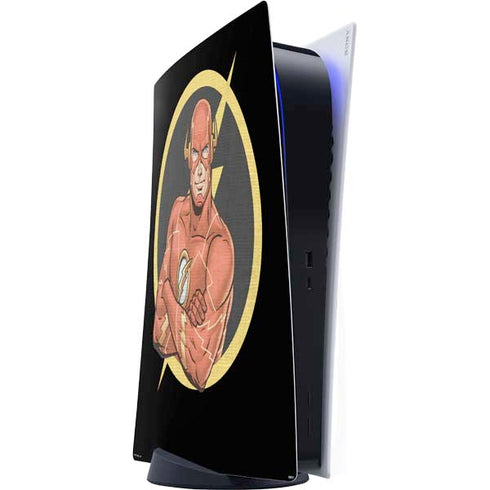 DC Comics The Flash Folded Arms Pose PlayStation PS5 Skins