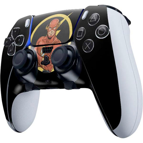 DC Comics The Flash Folded Arms Pose PS5 DualSense Edge Pro Controller Skin
