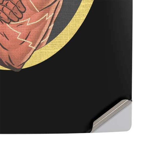 DC Comics The Flash Folded Arms Pose PS5 Pro Console Skin