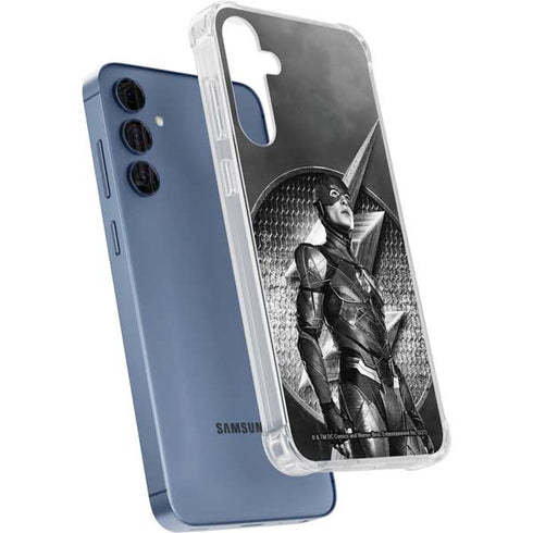 The Justice League (2017) Flash Poster Galaxy A35 5G Clear Case