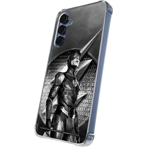 The Justice League (2017) Flash Poster Galaxy A55 5G Clear Case
