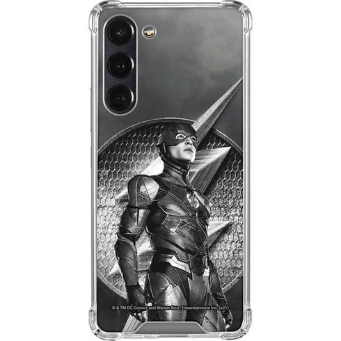 The Justice League (2017) Flash Poster Galaxy S24 FE Clear Case