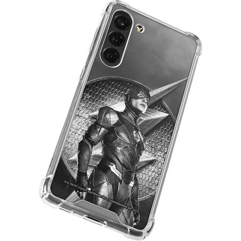 The Justice League (2017) Flash Poster Galaxy S24 FE Clear Case