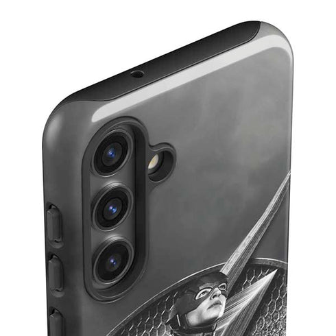 The Justice League (2017) Flash Poster Galaxy S25 Impact Case