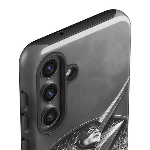 The Justice League (2017) Flash Poster Galaxy S25 Plus Impact Case