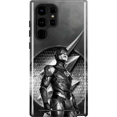 The Justice League (2017) Flash Poster Galaxy S25 Ultra Impact Case