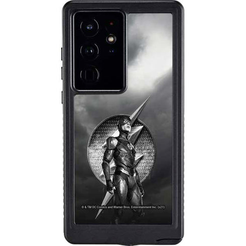 The Justice League (2017) Flash Poster Galaxy S24 Ultra Waterproof Case