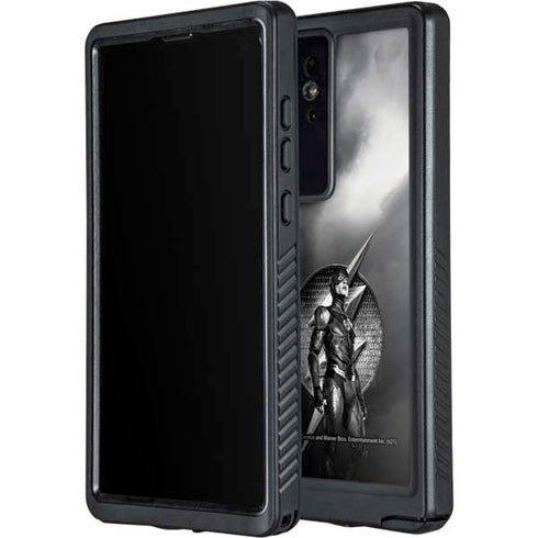 The Justice League (2017) Flash Poster Galaxy S24 Ultra Waterproof Case