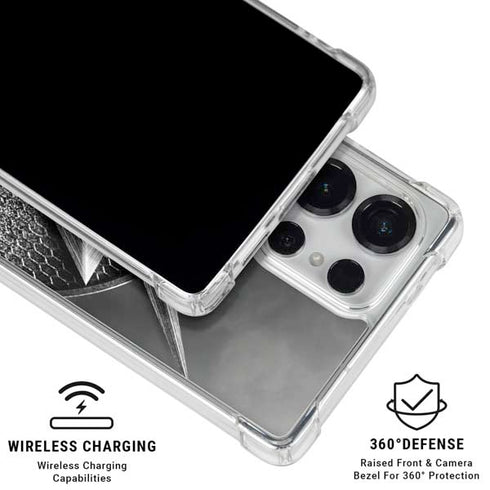 The Justice League (2017) Flash Poster Galaxy S25 Ultra Clear Case