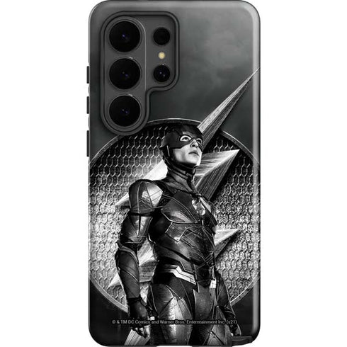 The Justice League (2017) Flash Poster Galaxy S26 Ultra Impact Case