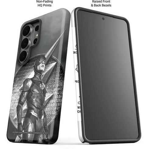 The Justice League (2017) Flash Poster Galaxy S26 Ultra Impact Case