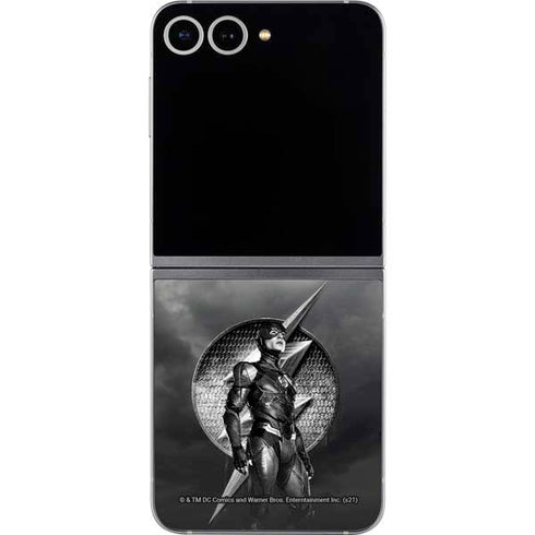 The Justice League (2017) Flash Poster Galaxy Z Flip6 Skin