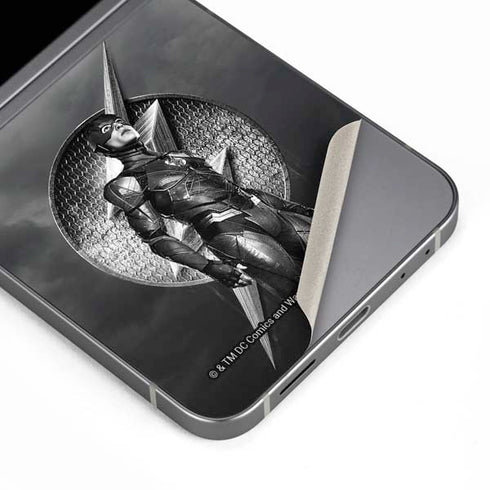 The Justice League (2017) Flash Poster Galaxy Z Flip6 Skin