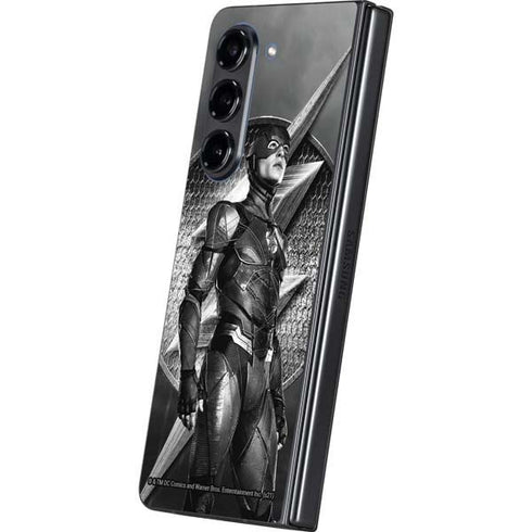 The Justice League (2017) Flash Poster Galaxy Z Fold5 5G Skin