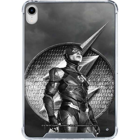 The Justice League (2017) Flash Poster iPad 11th Gen (2025) Clear Case