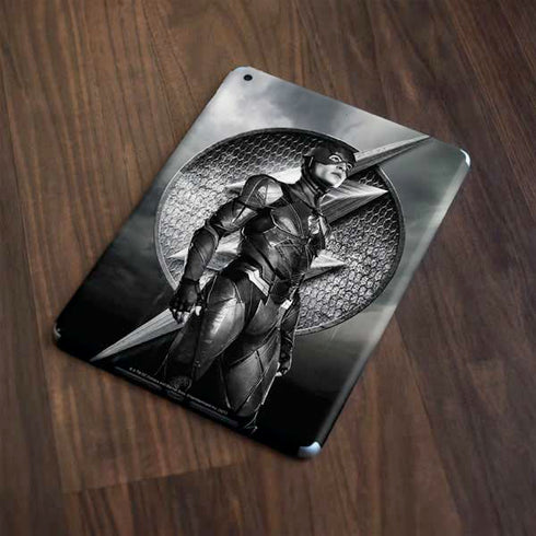 The Justice League (2017) Flash Poster Apple iPad Skin
