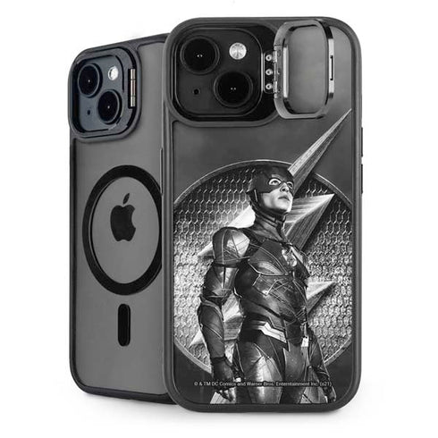 The Justice League (2017) Flash Poster iPhone 13 Kickstand Case