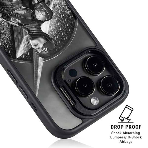 The Justice League (2017) Flash Poster iPhone 13 Pro Max Kickstand Case