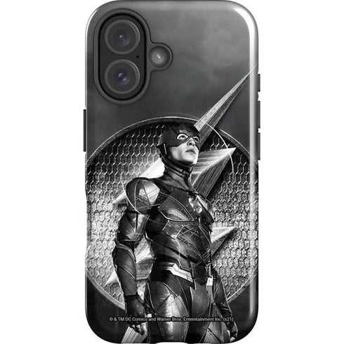 The Justice League (2017) Flash Poster iPhone 16 Plus Magsafe Impact Case