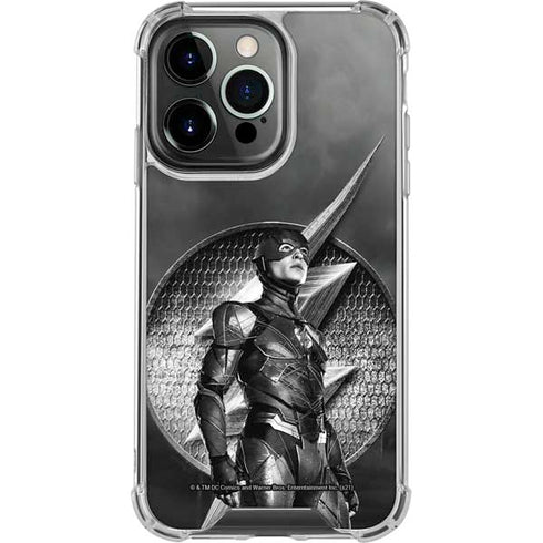 The Justice League (2017) Flash Poster iPhone 16 Pro Clear Case