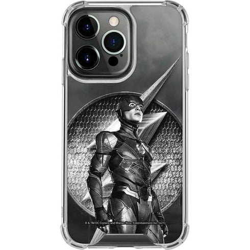 The Justice League (2017) Flash Poster iPhone 16 Pro Max Clear Case