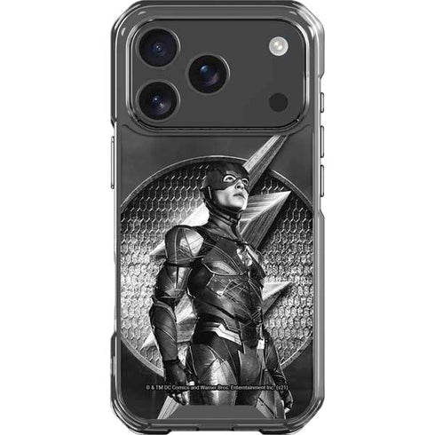 The Justice League (2017) Flash Poster iPhone 18 Pro Clear Case