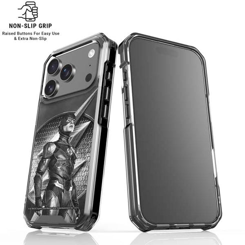 The Justice League (2017) Flash Poster iPhone 18 Pro Clear Case