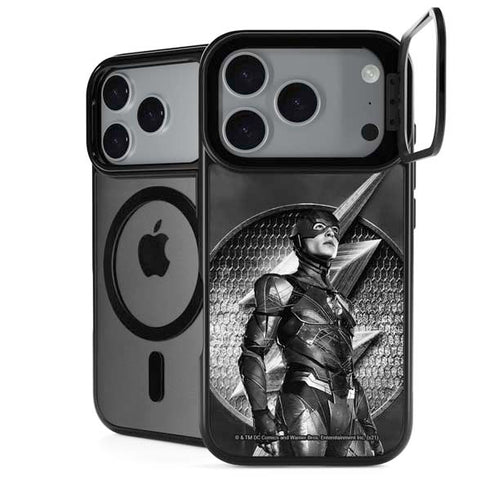 The Justice League (2017) Flash Poster iPhone 18 Pro Kickstand Case