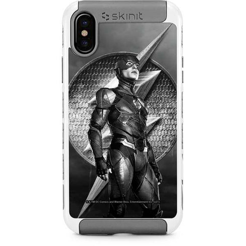 The Justice League (2017) Flash Poster iPhone Cases