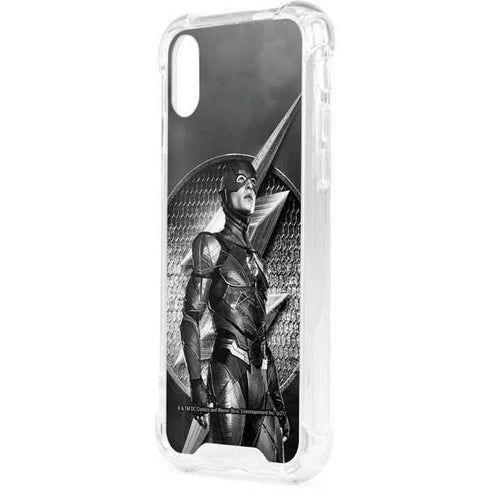 The Justice League (2017) Flash Poster iPhone XS Clear Case