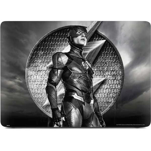 The Justice League (2017) Flash Poster Apple MacBook Air Skin