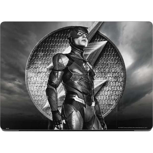The Justice League (2017) Flash Poster Apple MacBook Pro 14-inch Skin