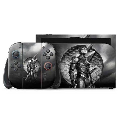 The Justice League (2017) Flash Poster Nintendo Switch 2 (2025) with Joy-Con Skin